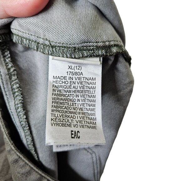 Marmot Women's Size 12 Greenish‎ Casual Pants With Zipper Pockets Flawed - Picture 6 of 15